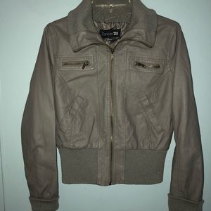 Forever 21 leather jacket